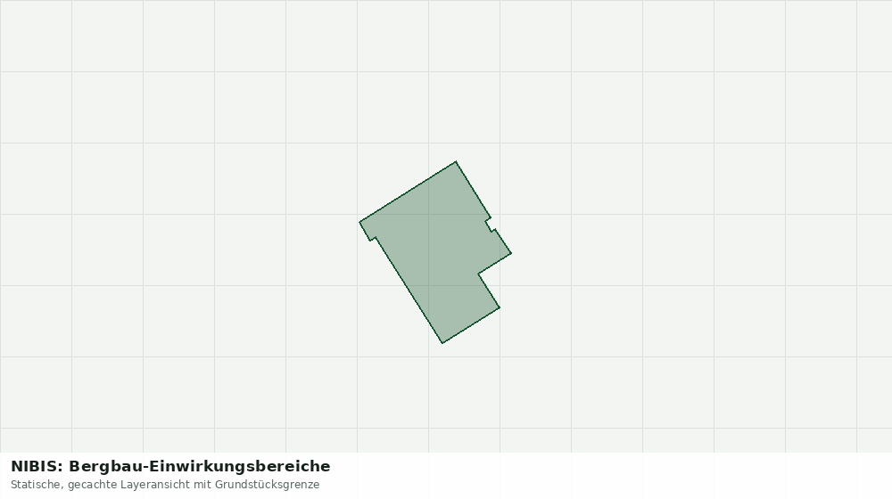 Statische Kartenansicht: NIBIS: Bergbau-Einwirkungsbereiche