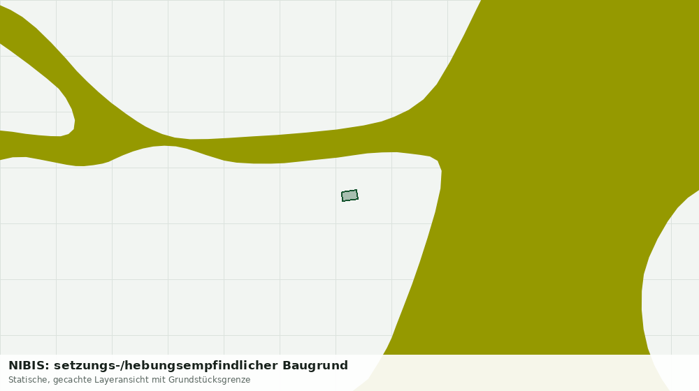 Statische Kartenansicht: NIBIS: setzungs-/hebungsempfindlicher Baugrund