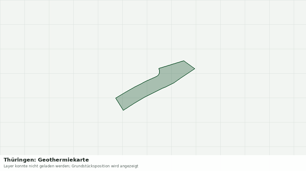 Statische Kartenansicht: Thüringen: Geothermiekarte