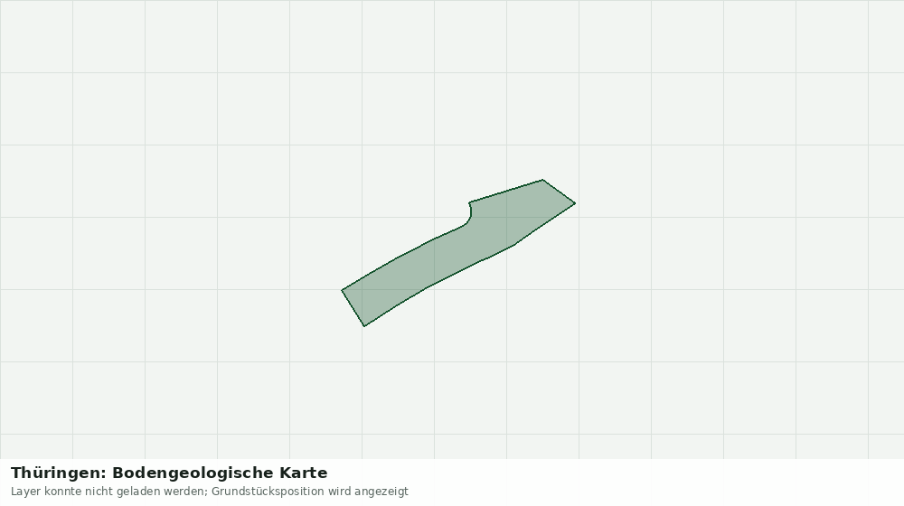 Statische Kartenansicht: Thüringen: Bodengeologische Karte