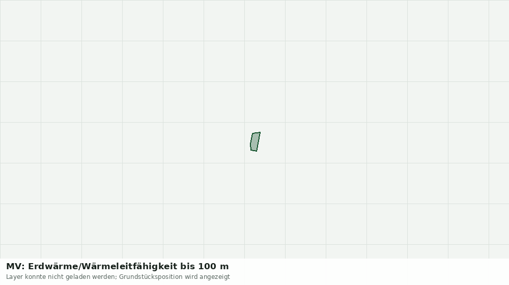 Statische Kartenansicht: MV: Erdwärme/Wärmeleitfähigkeit bis 100 m