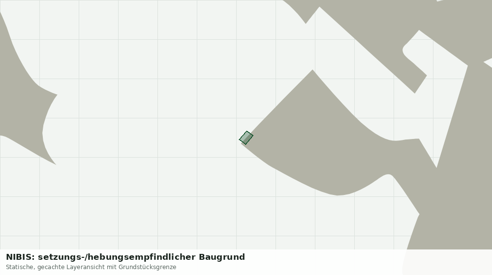 Statische Kartenansicht: NIBIS: setzungs-/hebungsempfindlicher Baugrund