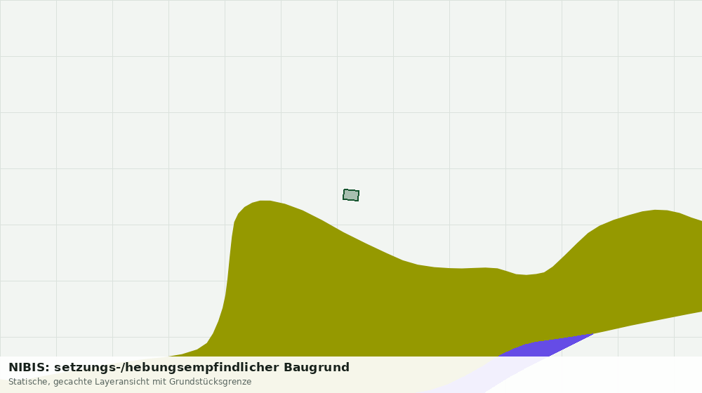 Statische Kartenansicht: NIBIS: setzungs-/hebungsempfindlicher Baugrund