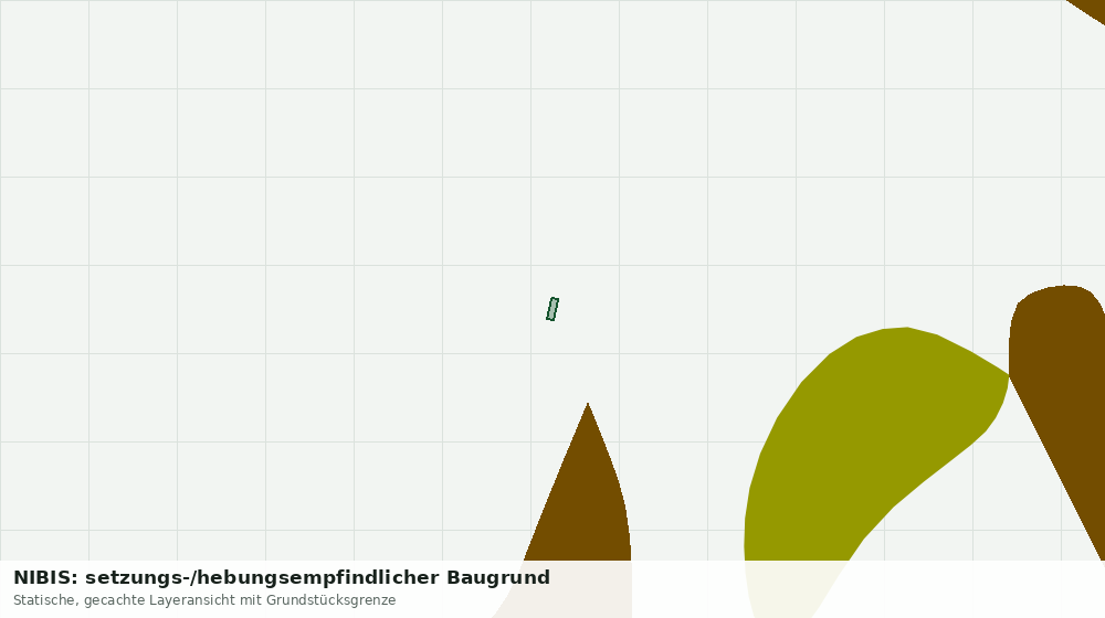 Statische Kartenansicht: NIBIS: setzungs-/hebungsempfindlicher Baugrund