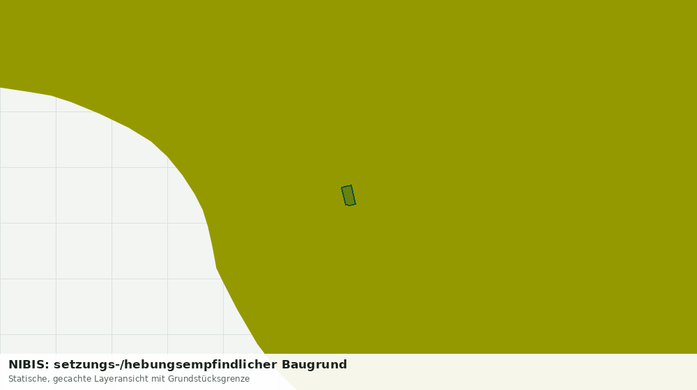 Statische Kartenansicht: NIBIS: setzungs-/hebungsempfindlicher Baugrund