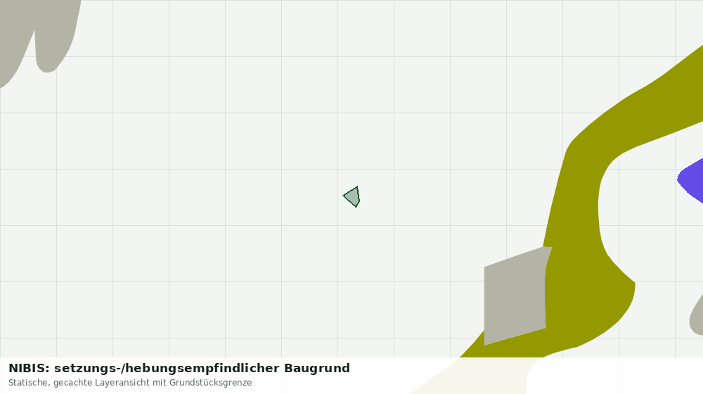 Statische Kartenansicht: NIBIS: setzungs-/hebungsempfindlicher Baugrund