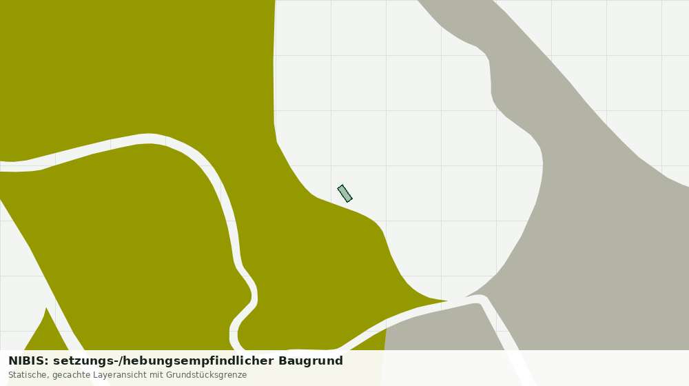Statische Kartenansicht: NIBIS: setzungs-/hebungsempfindlicher Baugrund