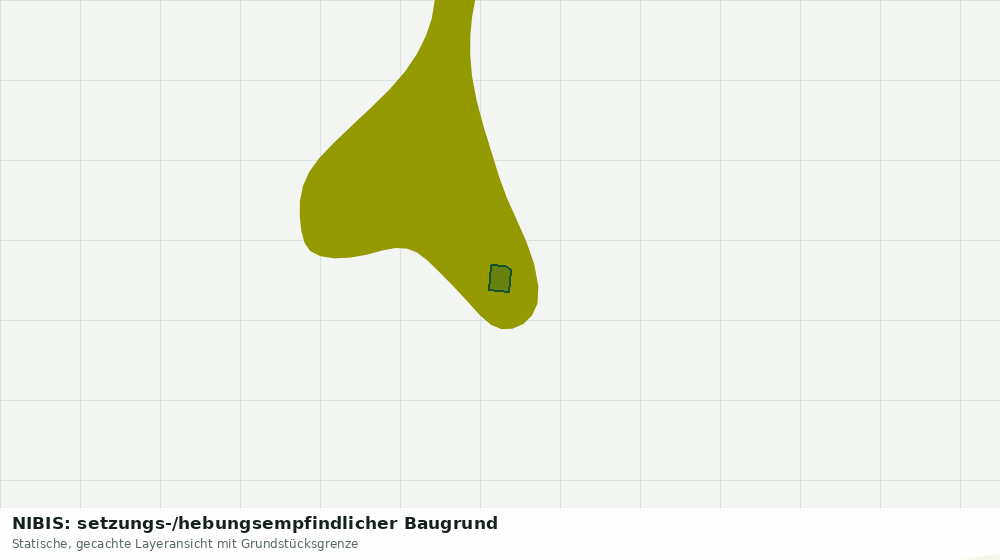 Statische Kartenansicht: NIBIS: setzungs-/hebungsempfindlicher Baugrund