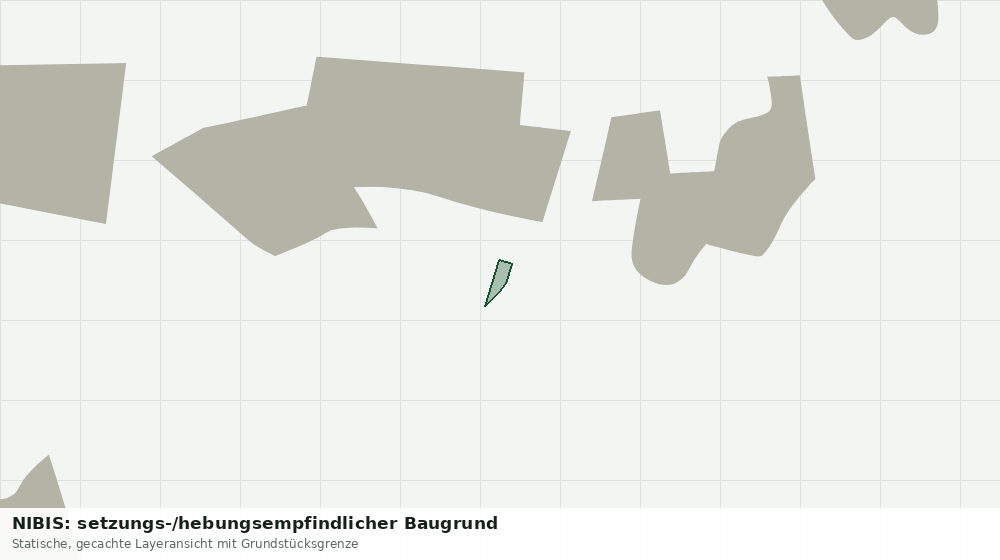 Statische Kartenansicht: NIBIS: setzungs-/hebungsempfindlicher Baugrund
