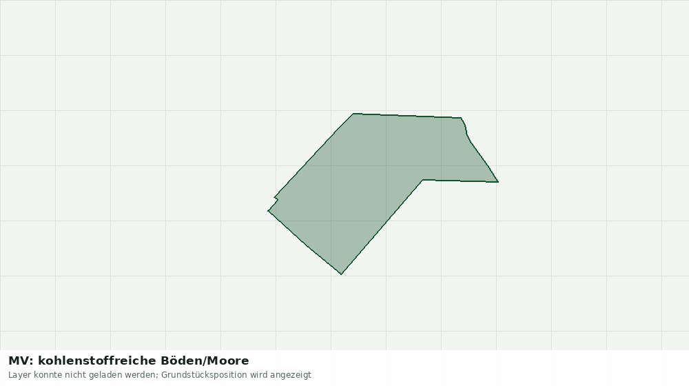 Statische Kartenansicht: MV: kohlenstoffreiche Böden/Moore