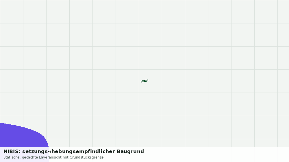 Statische Kartenansicht: NIBIS: setzungs-/hebungsempfindlicher Baugrund