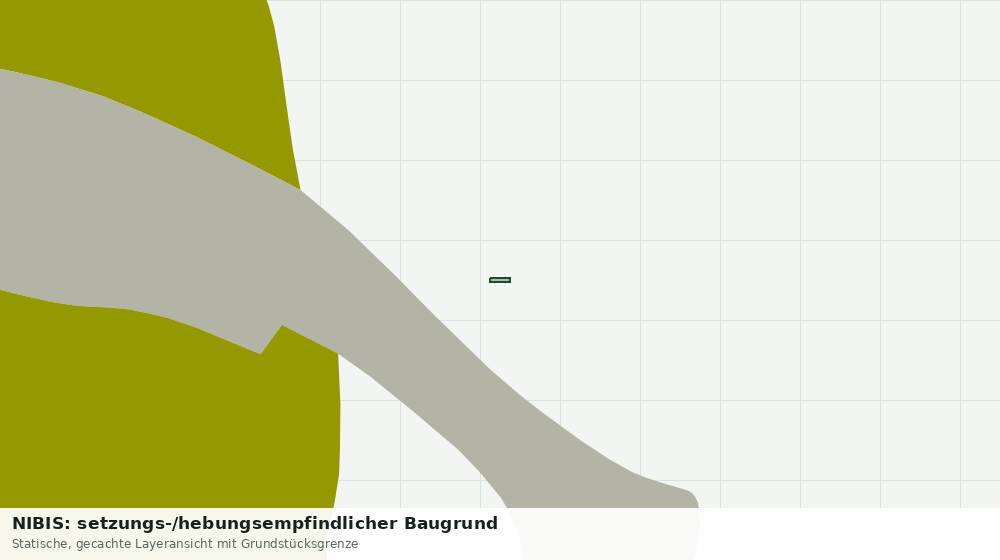 Statische Kartenansicht: NIBIS: setzungs-/hebungsempfindlicher Baugrund