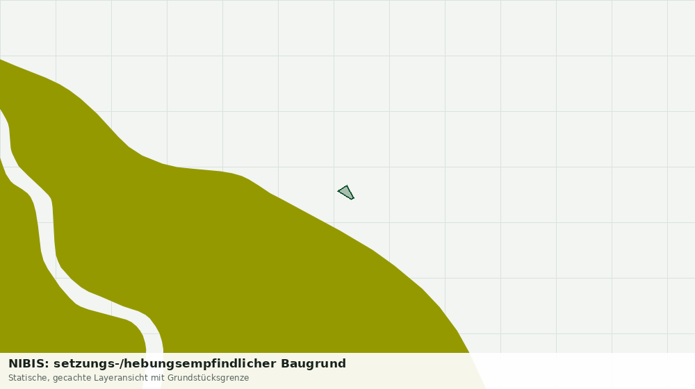 Statische Kartenansicht: NIBIS: setzungs-/hebungsempfindlicher Baugrund
