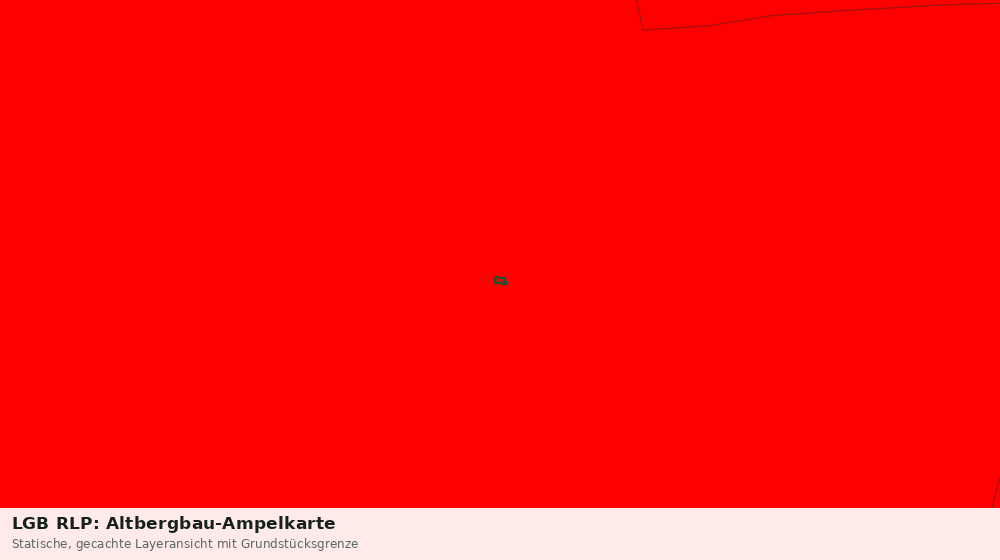 Statische Kartenansicht: LGB RLP: Altbergbau-Ampelkarte