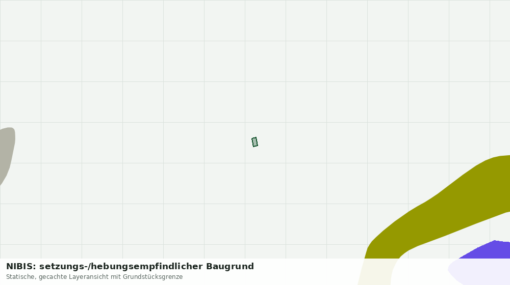 Statische Kartenansicht: NIBIS: setzungs-/hebungsempfindlicher Baugrund