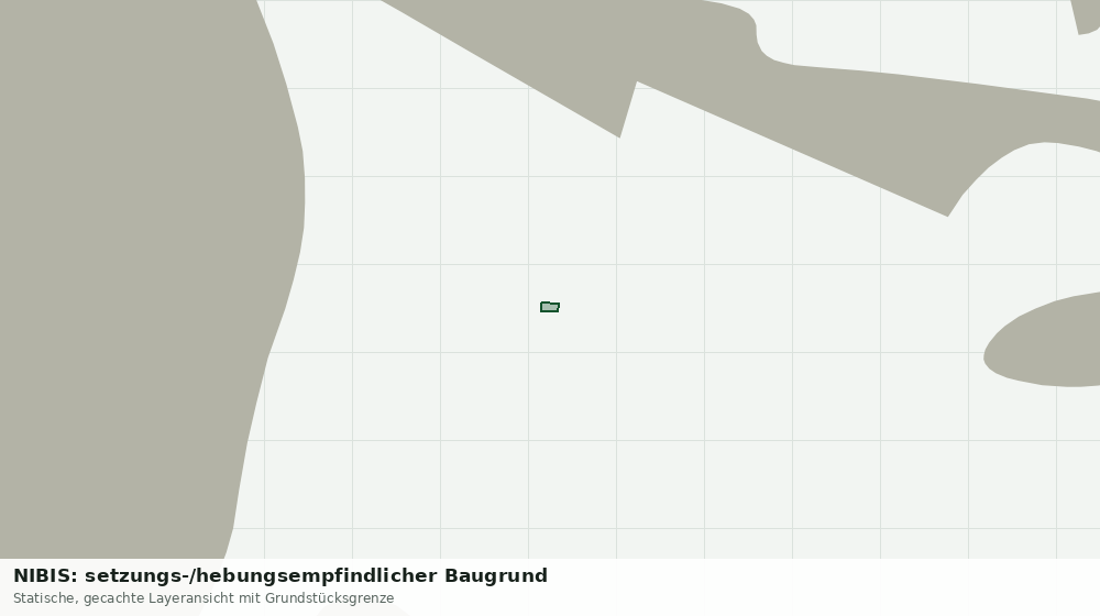Statische Kartenansicht: NIBIS: setzungs-/hebungsempfindlicher Baugrund