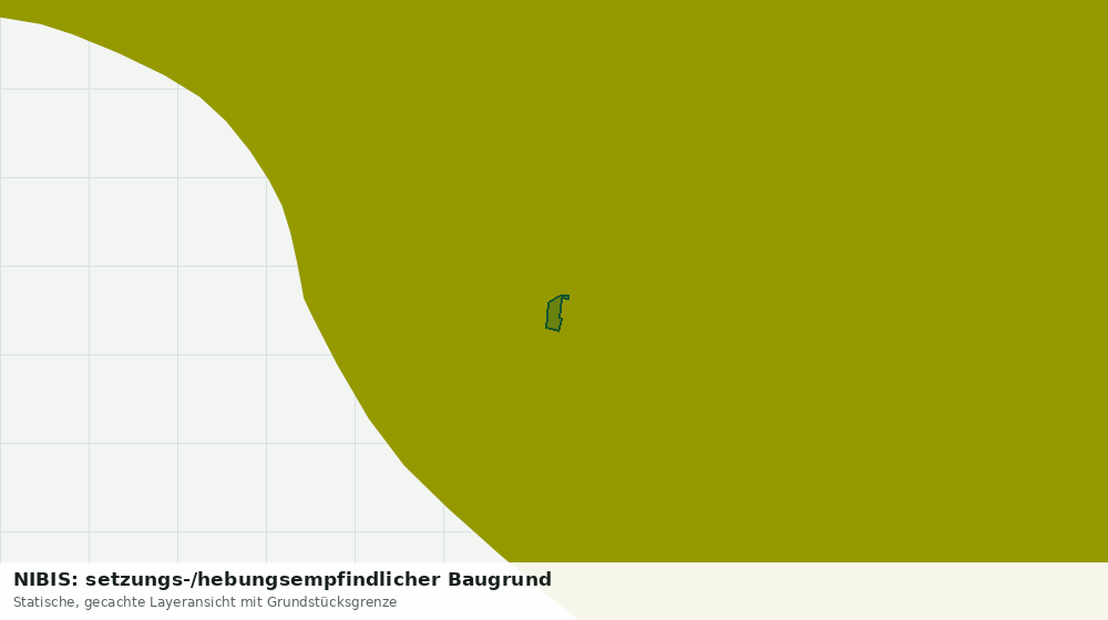 Statische Kartenansicht: NIBIS: setzungs-/hebungsempfindlicher Baugrund