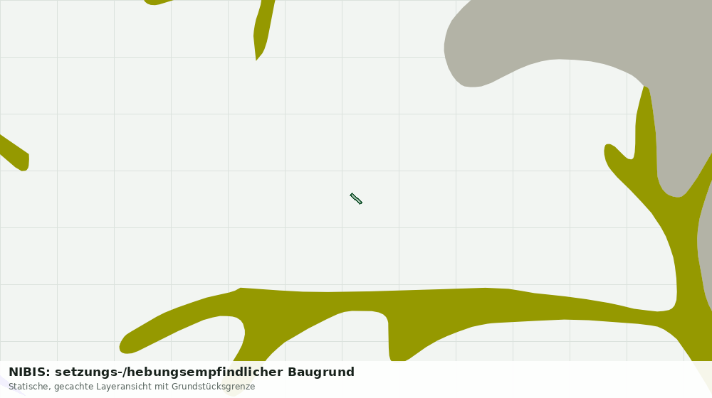Statische Kartenansicht: NIBIS: setzungs-/hebungsempfindlicher Baugrund