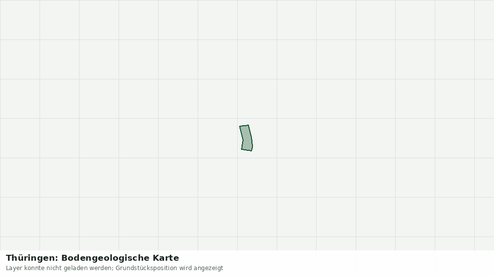 Statische Kartenansicht: Thüringen: Bodengeologische Karte