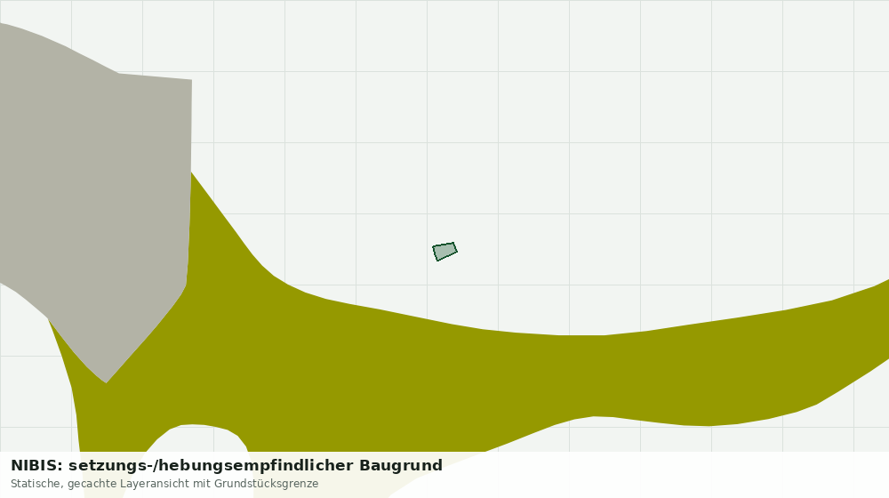 Statische Kartenansicht: NIBIS: setzungs-/hebungsempfindlicher Baugrund