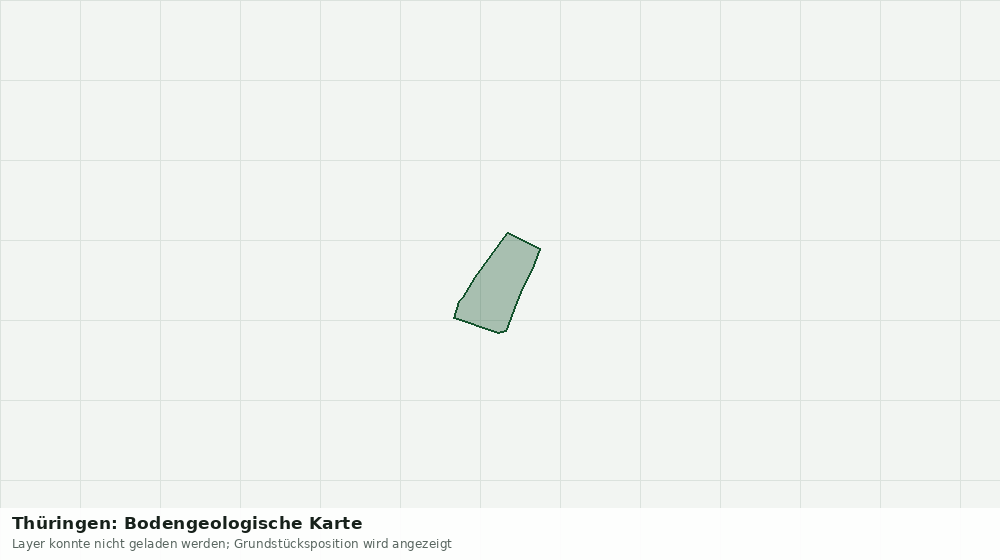 Statische Kartenansicht: Thüringen: Bodengeologische Karte