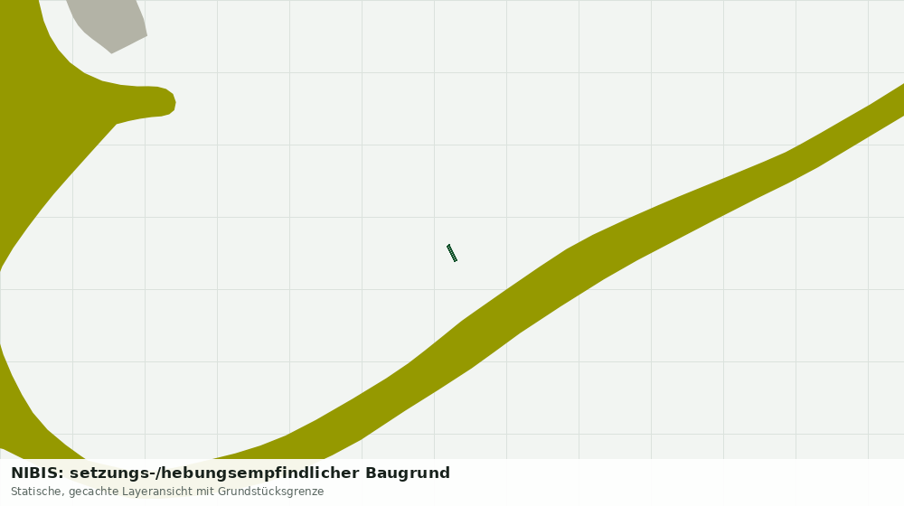 Statische Kartenansicht: NIBIS: setzungs-/hebungsempfindlicher Baugrund