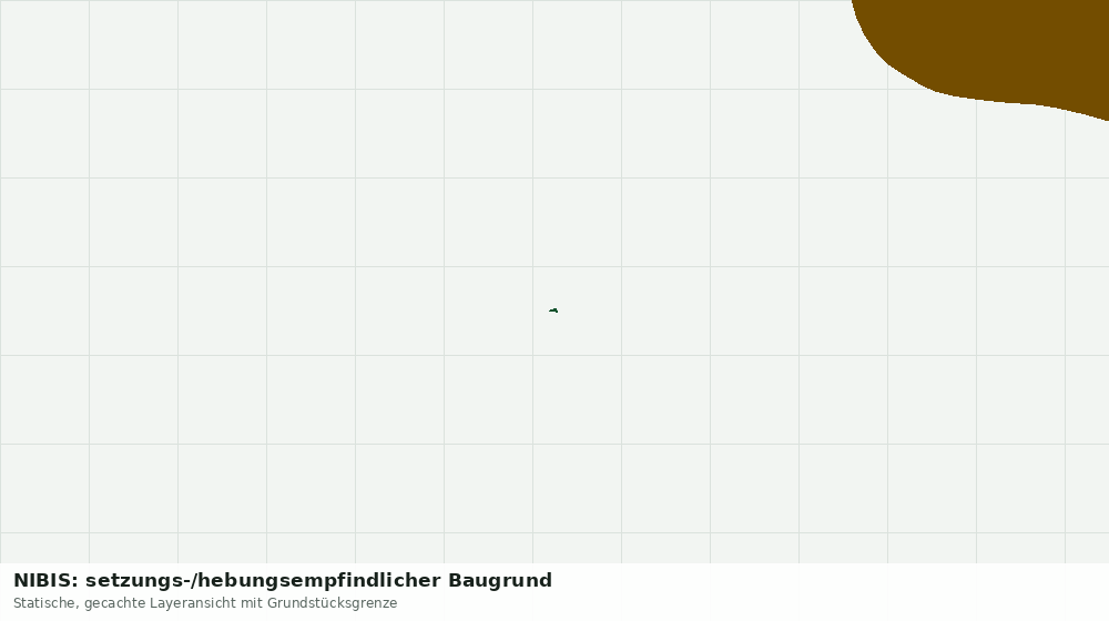 Statische Kartenansicht: NIBIS: setzungs-/hebungsempfindlicher Baugrund