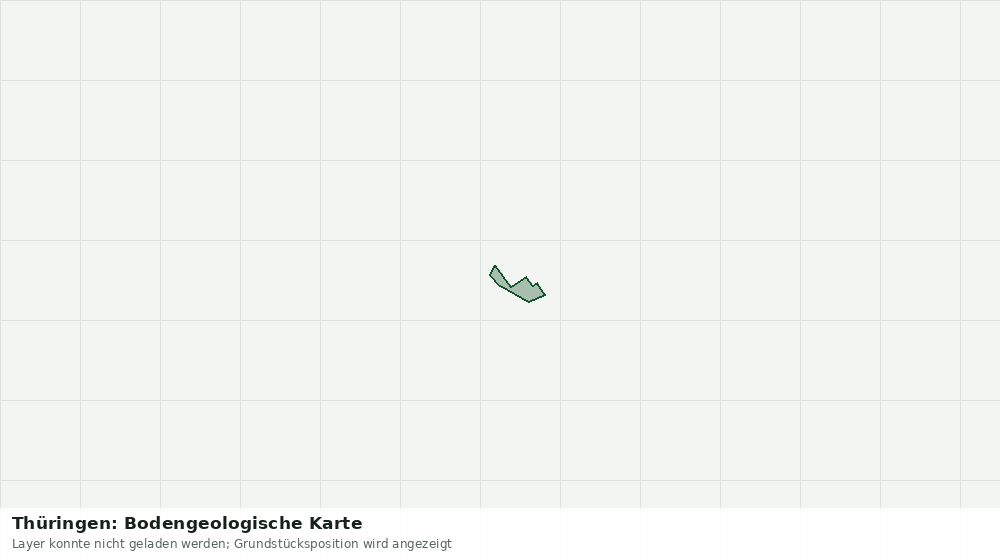Statische Kartenansicht: Thüringen: Bodengeologische Karte