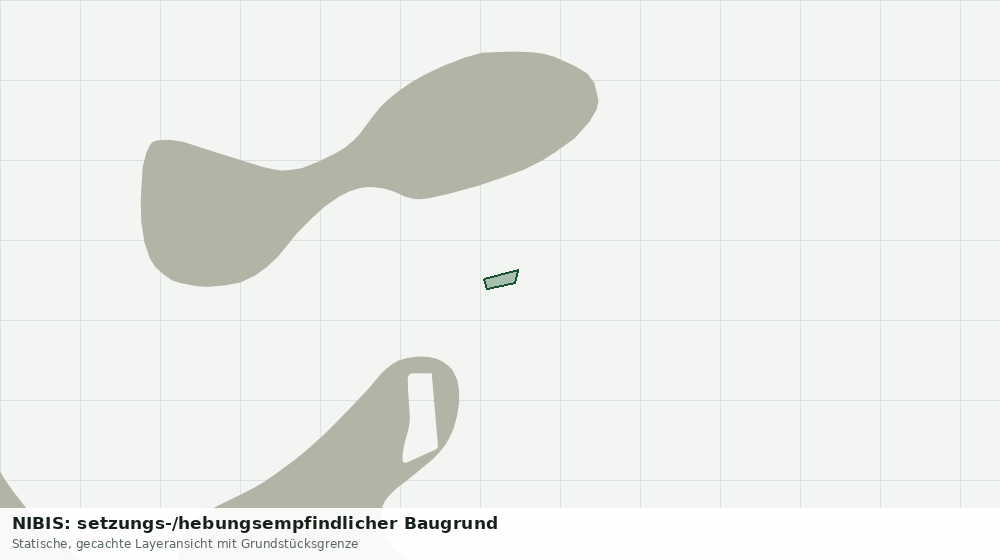 Statische Kartenansicht: NIBIS: setzungs-/hebungsempfindlicher Baugrund