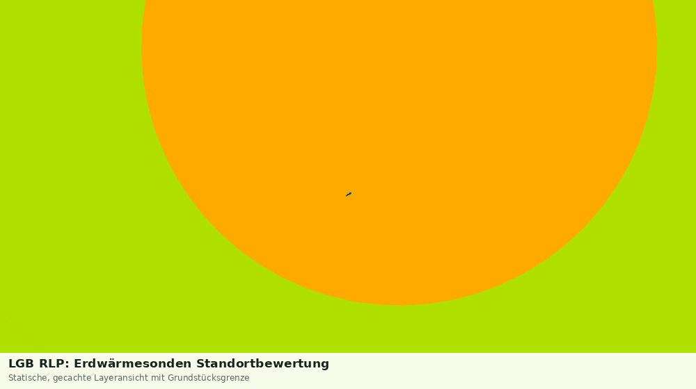Statische Kartenansicht: LGB RLP: Erdwärmesonden Standortbewertung