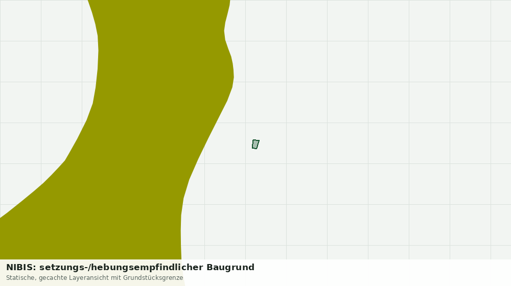 Statische Kartenansicht: NIBIS: setzungs-/hebungsempfindlicher Baugrund
