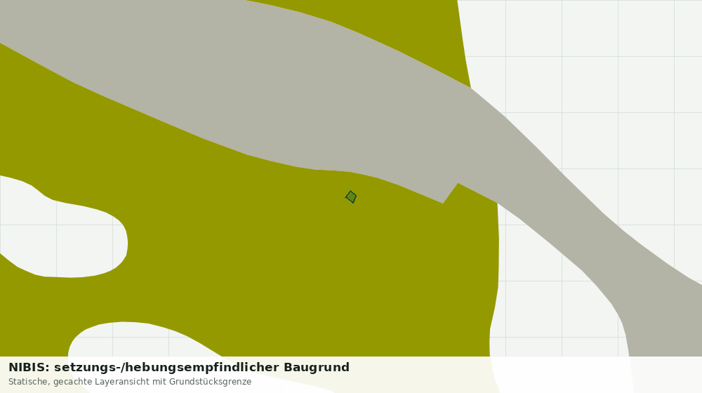 Statische Kartenansicht: NIBIS: setzungs-/hebungsempfindlicher Baugrund