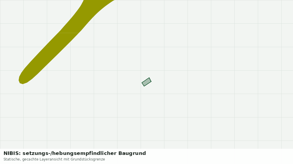 Statische Kartenansicht: NIBIS: setzungs-/hebungsempfindlicher Baugrund