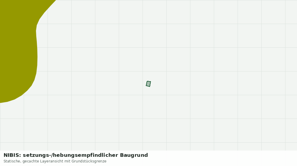 Statische Kartenansicht: NIBIS: setzungs-/hebungsempfindlicher Baugrund