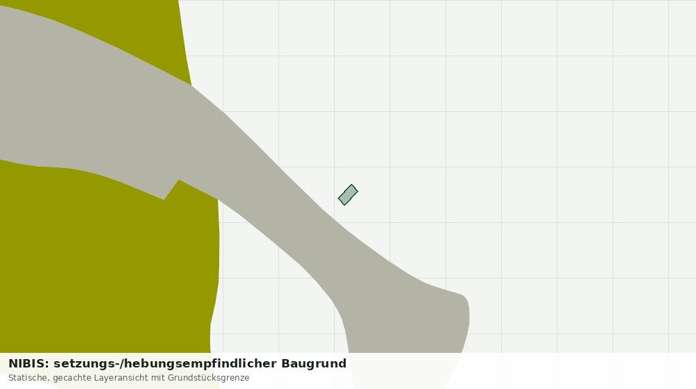 Statische Kartenansicht: NIBIS: setzungs-/hebungsempfindlicher Baugrund