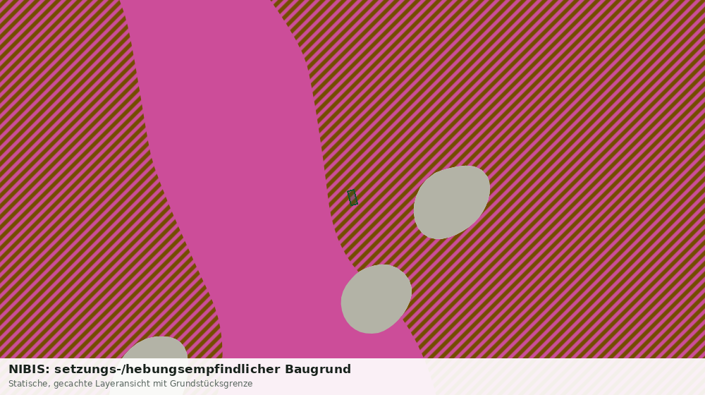 Statische Kartenansicht: NIBIS: setzungs-/hebungsempfindlicher Baugrund