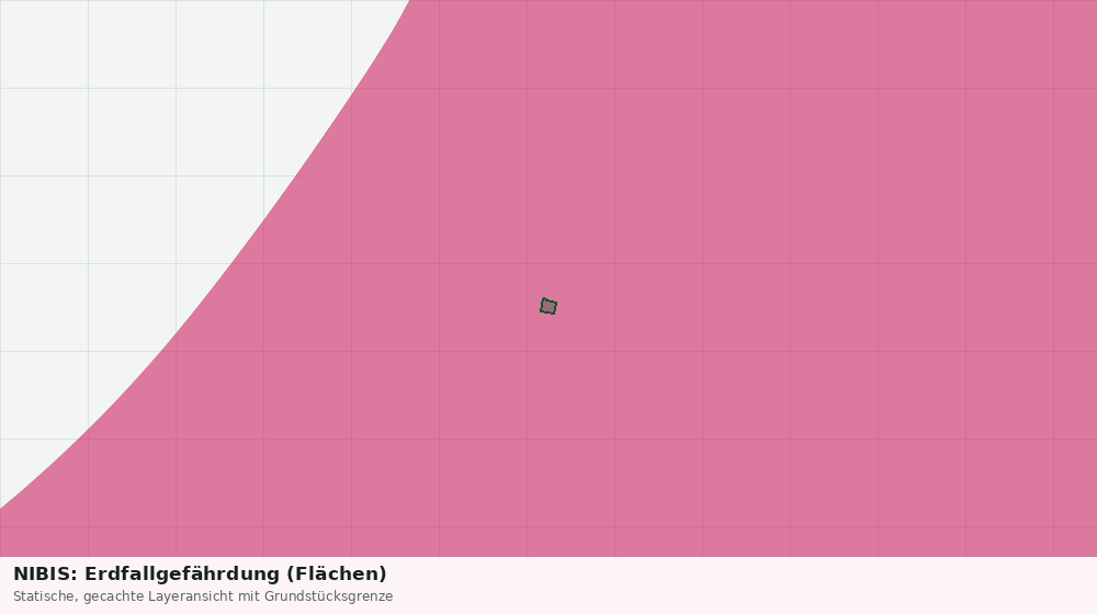 Statische Kartenansicht: NIBIS: Erdfallgefährdung (Flächen)