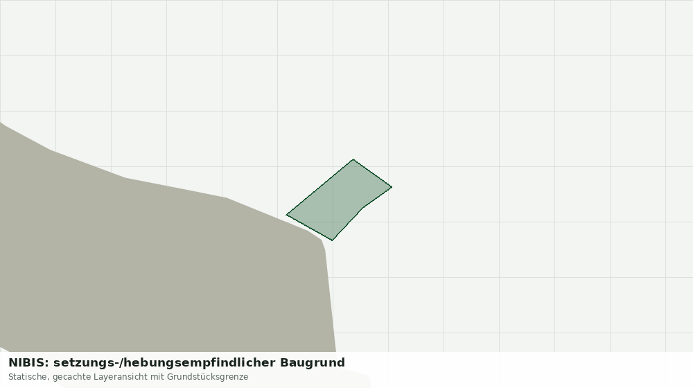 Statische Kartenansicht: NIBIS: setzungs-/hebungsempfindlicher Baugrund