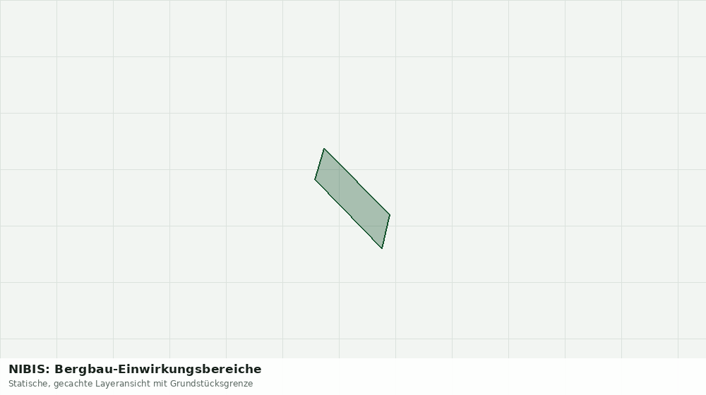 Statische Kartenansicht: NIBIS: Bergbau-Einwirkungsbereiche