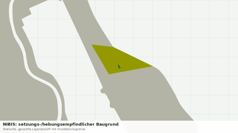 Statische Kartenansicht: NIBIS: setzungs-/hebungsempfindlicher Baugrund
