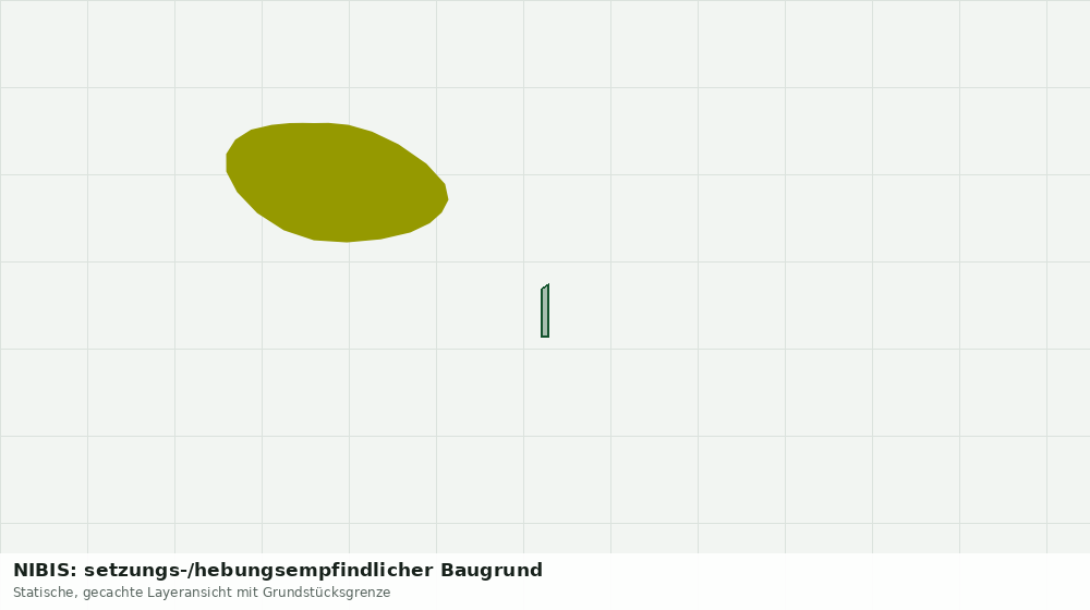 Statische Kartenansicht: NIBIS: setzungs-/hebungsempfindlicher Baugrund
