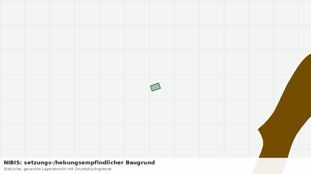 Statische Kartenansicht: NIBIS: setzungs-/hebungsempfindlicher Baugrund