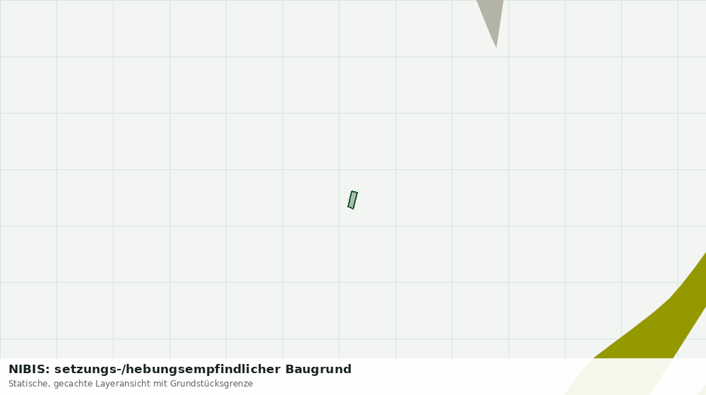 Statische Kartenansicht: NIBIS: setzungs-/hebungsempfindlicher Baugrund