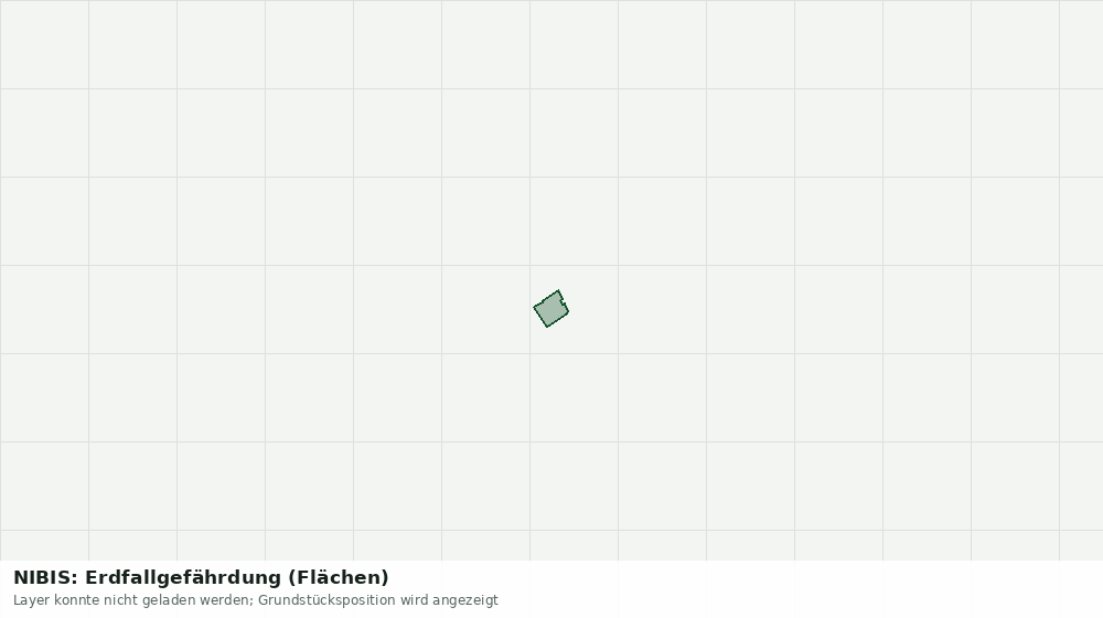 Statische Kartenansicht: NIBIS: Erdfallgefährdung (Flächen)
