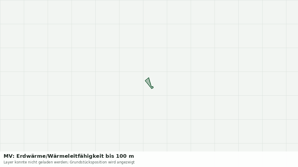 Statische Kartenansicht: MV: Erdwärme/Wärmeleitfähigkeit bis 100 m