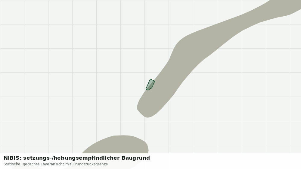 Statische Kartenansicht: NIBIS: setzungs-/hebungsempfindlicher Baugrund