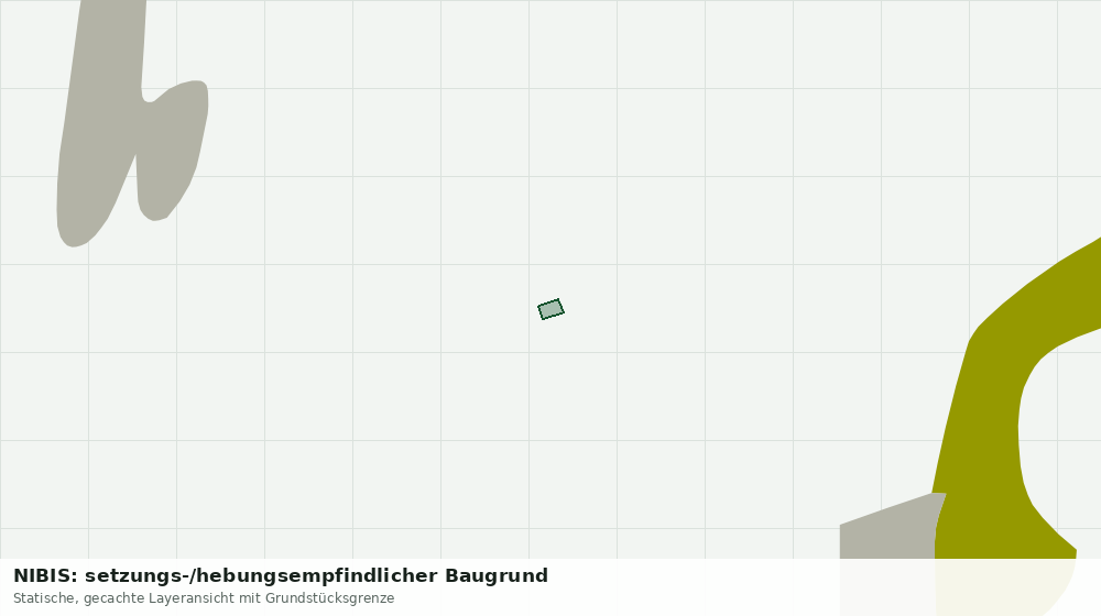 Statische Kartenansicht: NIBIS: setzungs-/hebungsempfindlicher Baugrund