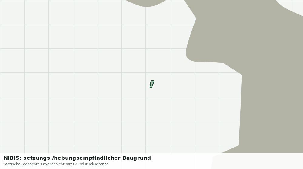 Statische Kartenansicht: NIBIS: setzungs-/hebungsempfindlicher Baugrund