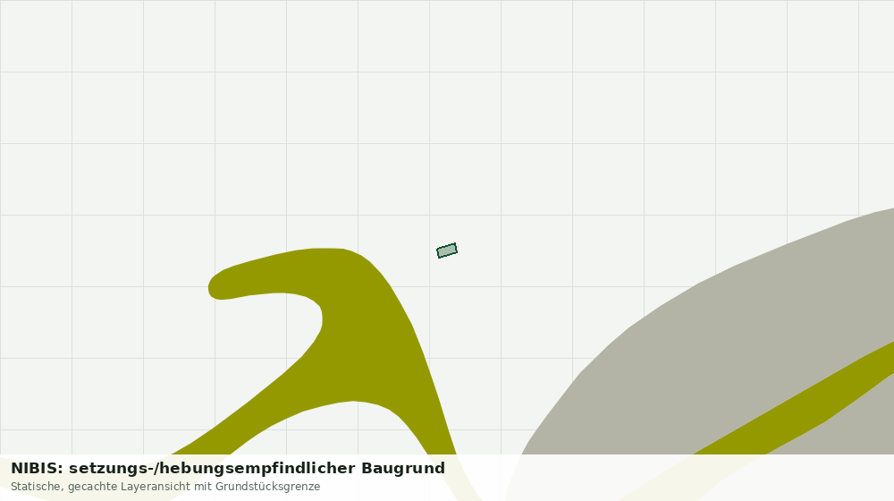 Statische Kartenansicht: NIBIS: setzungs-/hebungsempfindlicher Baugrund