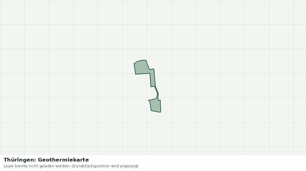 Statische Kartenansicht: Thüringen: Geothermiekarte